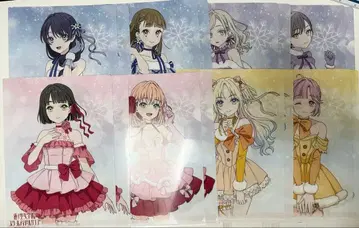 하스노소라 여학원 스쿨 아이돌 클럽 세븐일레븐 클리어 파일 8종류