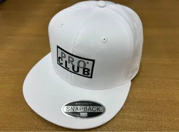 PRO CLUB 스냅백 캡 화이트 택 포함 새상품