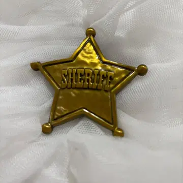 공식 디즈니/픽사 토이스토리 우디 SHERIFF 배지