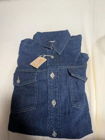 미키하우스 JEANS 데님 셔츠