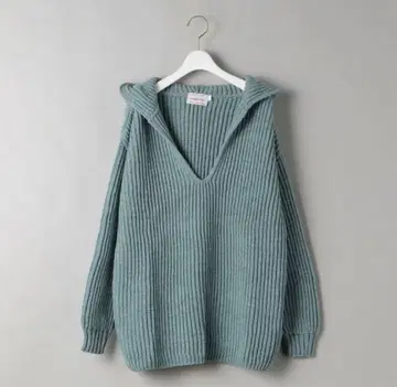 ISLAND TIDES 아제 니트 후드티 BEAUTY&YOUTH