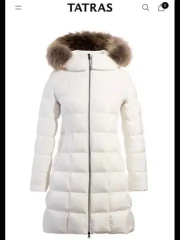 TATRAS GANO 다운 자켓 화이트