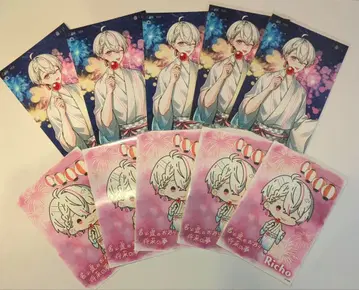 여자 연구 대학 오나고야 굿즈+브로마이드 리이쵸 세트