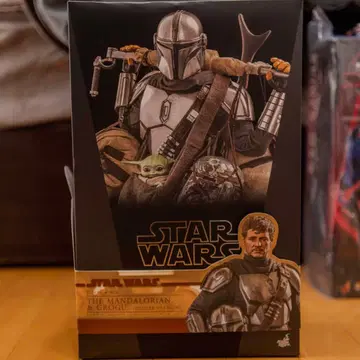 핫토이즈 만달로리안 & 그로구 디럭스 Ver. 1/6 한정판