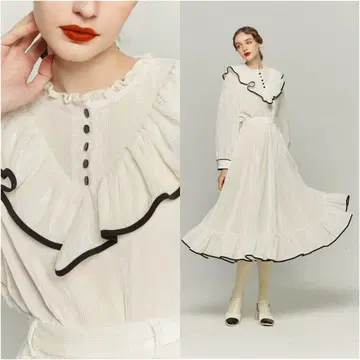 Tnewties 잼 범벅 얼굴 스커트