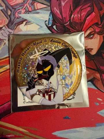 해즈빈 호텔에 오신 것을 환영합니다 애니메이트 카페 캔뱃지 아담