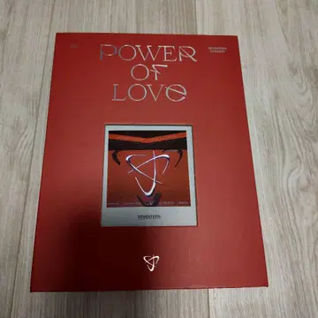 SEVENTEEN 세븐틴 POWER OF LOVE DVD 포토카드 포함