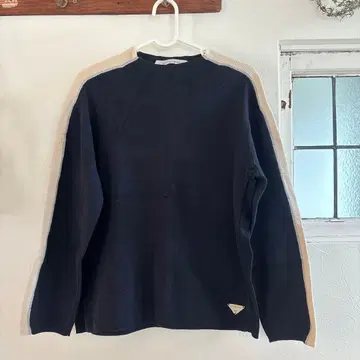 wafflish waffle 스포티 보트넥 풀오버 사이즈 1