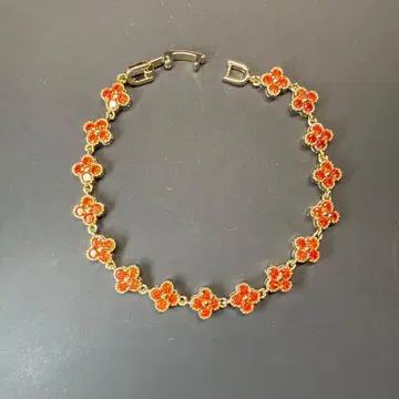 보석 팔찌 클로버 모티브 미사용 새상품 699