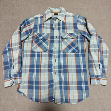 70s BIG YANK 체크 플란넬 셔츠