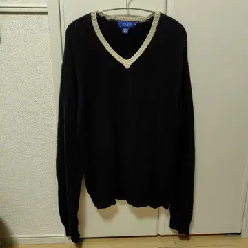 [ 구제 의류 ] J. CREW 네이비 V넥 스웨터