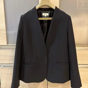 노카라 자켓 네이비