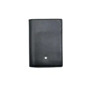 컨디션 최상 몽블랑 명함지갑 카드 케이스 가죽 11-25112708