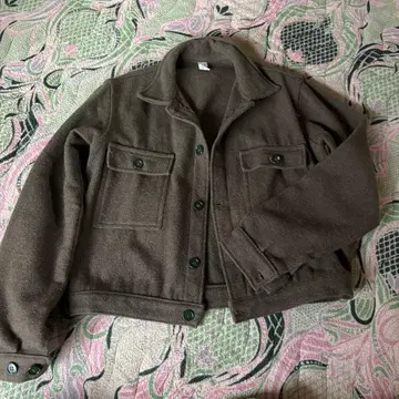 캐주얼 자켓 70년대 이탈리아 군 울