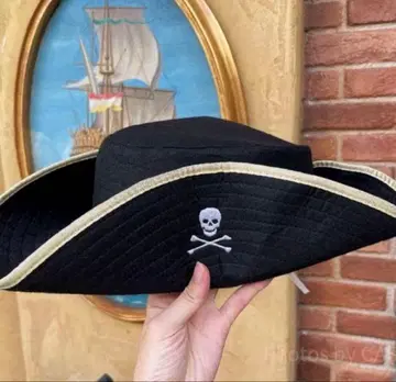 디즈니랜드 캐리비안의 해적 모자 파이리츠 코스프레 할로윈 해적
