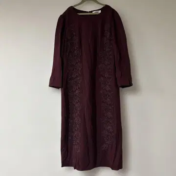 11호 L 레리안 leilian 자수 원피스 튜닉 여성용