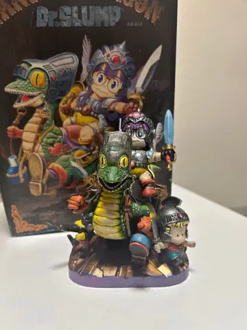 Dr. 슬럼프 아라레짱 판타지 드래곤 프라모델 완성품 레어