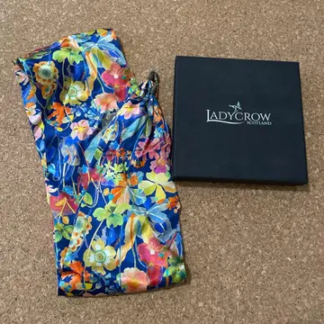 레이디 크로우 실크 스카프 스코틀랜드