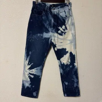 HARE 타이 다이 패턴 데님 청바지