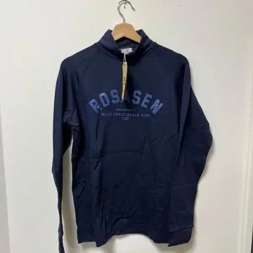 ROSAESEN 로사센 네이비 긴팔 하이넥 셔츠 L