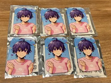 스토푸리 나나모리. 군 스퀘어 캔뱃지 6개 세트