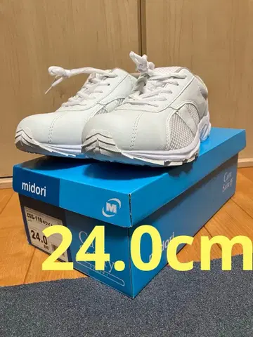midori Care 끈 간호용 간호사 신발 24.0cm 새상품