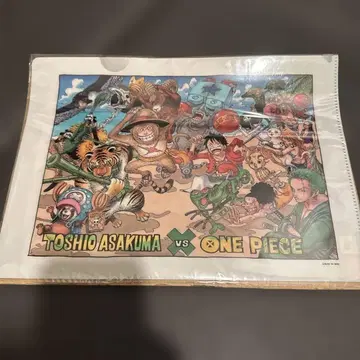 초레어 ONE PIECE 루피 클리어 파일 아사쿠마 토시오 피규아트