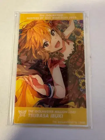 이부키 츠바사 클리어 카드 미개봉 밀리언 라이브