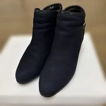 REGAL제 네이비 스웨이드 숏부츠