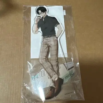 블루 록 이토시 린 아크릴 스탠드 휴일 안경ver