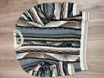 COTTON TRADERS 멀티 컬러 3D 니트