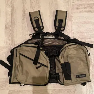 KENcraft 블랙 낚시용 조끼