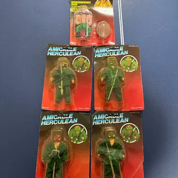 터틀 피규어 5체 세트