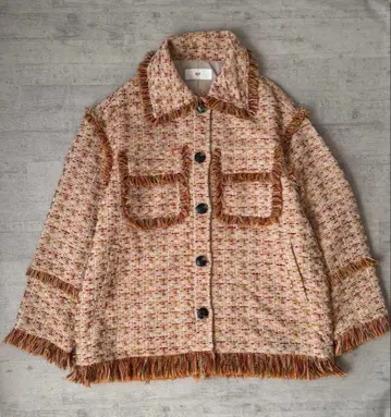 SLY 프린지 트위드 자켓