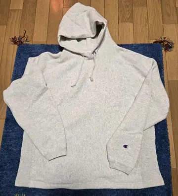 귀중품 Champion 그레이 후드티 M 사이즈 새상품급