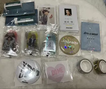 SnowMan CD 혜택 세트