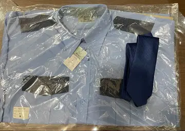 경비 의류 긴팔 절개 셔츠 M 사이즈