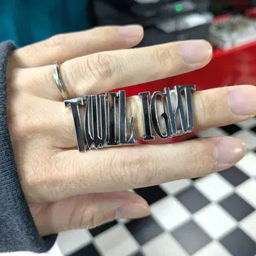 POINTLESS JOURNEY INITIAL RING SILVER x8