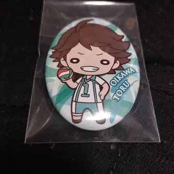 하이큐!! 니토탄 캔뱃지 아오바죠사이 고교 오이카와 토오루 가챠가챠