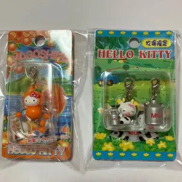 지역 한정 키티 키티 스트랩 가고시마 한정 코미칸 목장 한정 소 키티