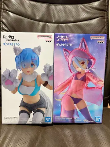 미개봉 ESPRESTO 피규어 2체 세트