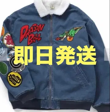 breeze 드래곤볼 데님 보아 자켓