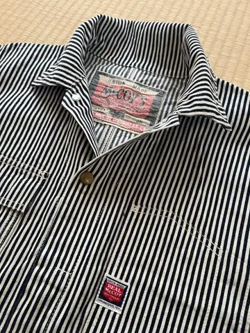 The REAL McCOY'S 작업복 히코리 38인치