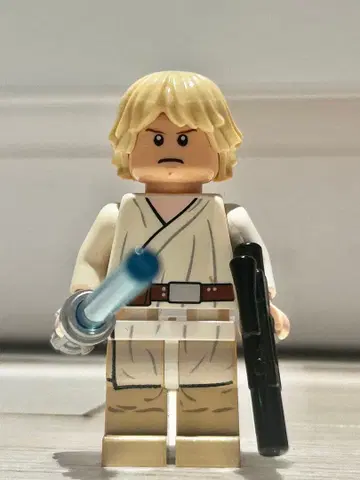 정품 레고 스타 워즈 루크 스카이워커 7965 헬멧 포함