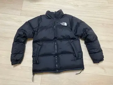 새상품급 THE NORTH FACE 블랙 다운 자켓 눕시 M