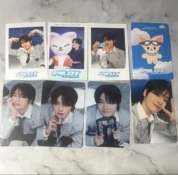 straykids 아이엔 pilot 트레이딩 카드 폴라로이드 세트