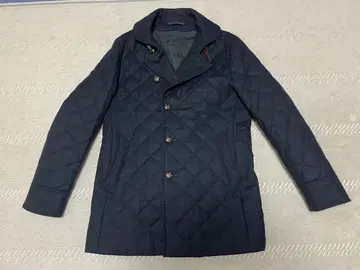 비살노 네이비 퀼팅 자켓