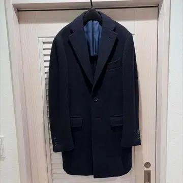 링 재킷 체스터 코트 벌룬 울 44