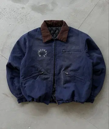 WISH FOR EVER/드로코드 빈티지 라이크 숏 덕 자켓