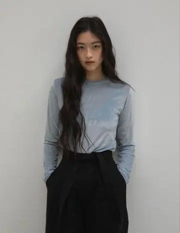 [ OHOTORO ] Velor Round Top